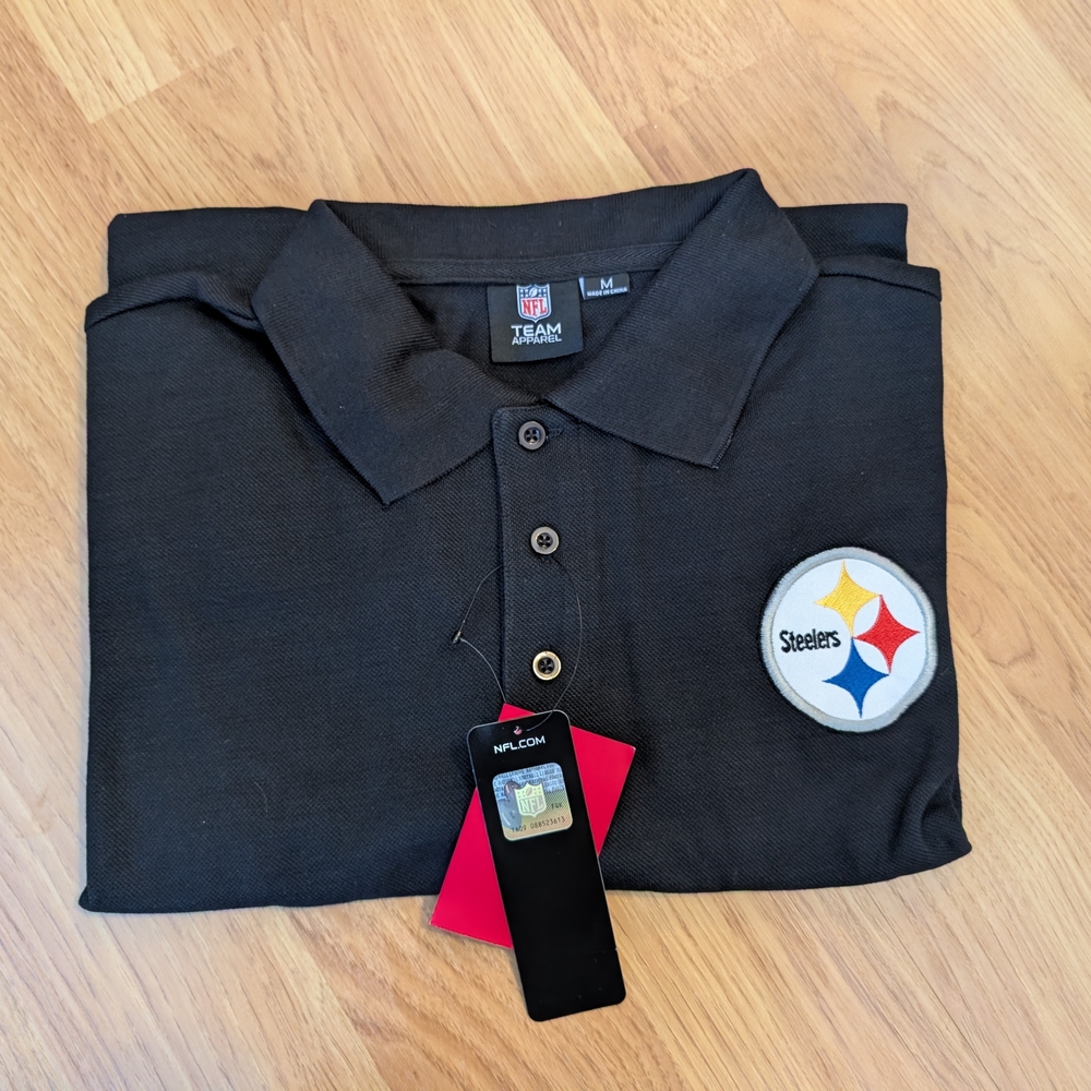 Fathers Day Is Coming! --NFL Black Polo Shirt